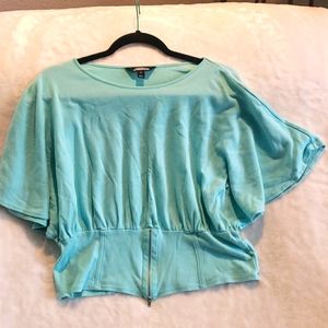 Cute bat wing short sleeve top